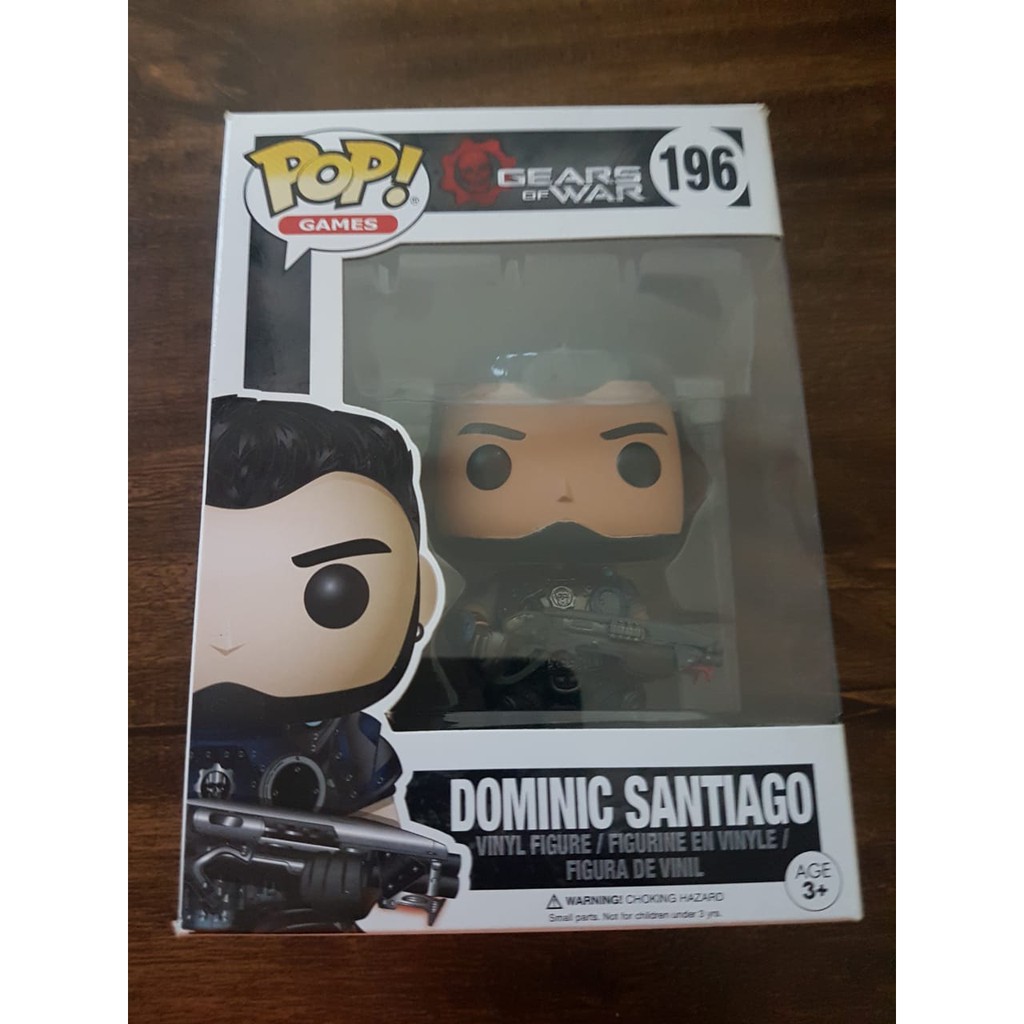 FUNKO POP DOMINIC SANTIAGO 196 GEARS OF WAR Escorrega o Preço