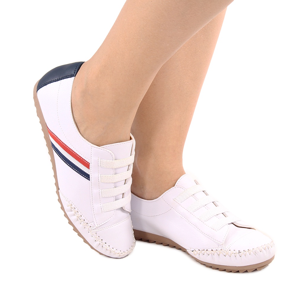 Tenis Mocatenis Elastico Moderno Feminino Confortavel e Leve para Presente e Trabalho e Academia em Oferta na Shopee