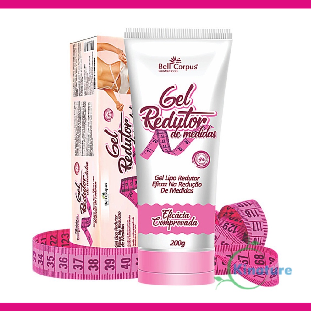 Gel Lipo REDUTOR de Medidas 200g (Eficácia Comprovada) Bell Corpus