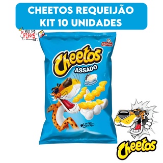 10 Salgadinho Cheetos Requeijão 22g Elma Chips