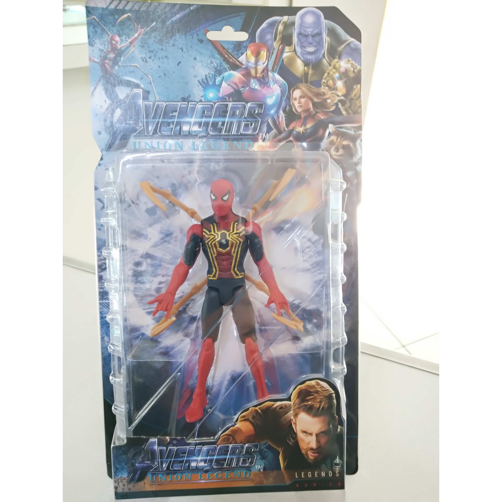 Boneco Spider Man com Garras