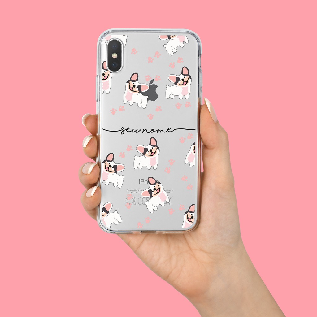 Capa Capinha de Celular Meu Pet Favorito - Bulldog Francês