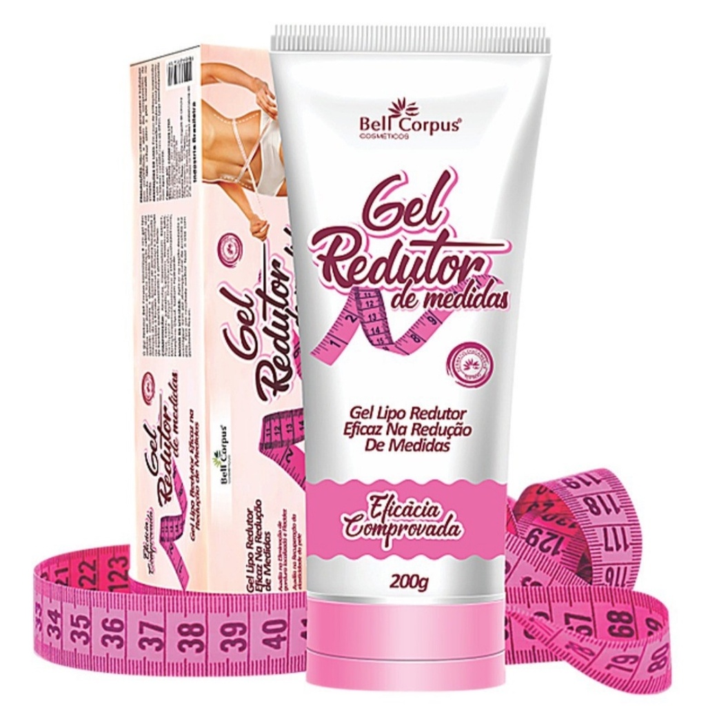Gel Redutor de Medidas Bell Corpus 200g | Shopee Brasil