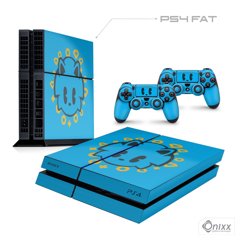 Skin PS4 FAT Adesiva Sonic Minimalist