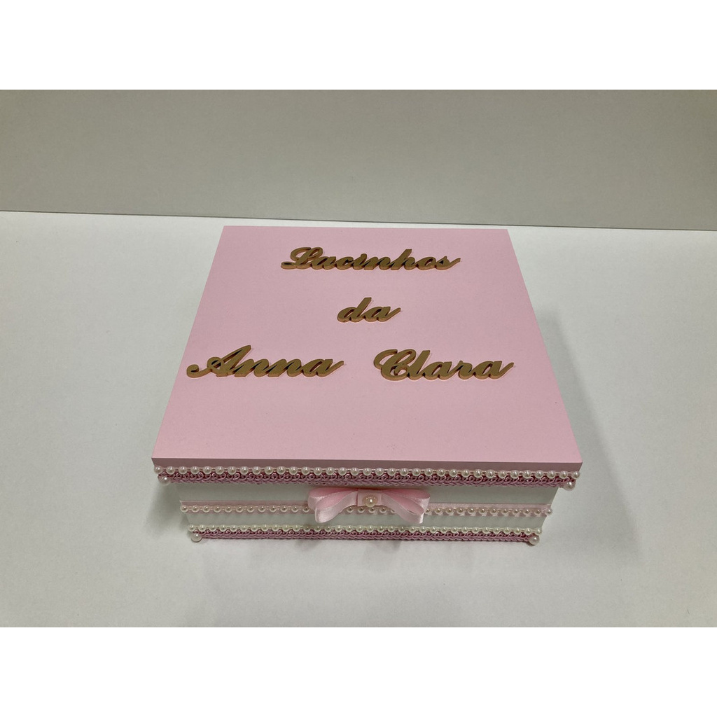 porta laços e tiaras para quarto bebê menina personalizado com nome da criança decorada tema infantil rosa claro 1 peças mdf decorado e montado
