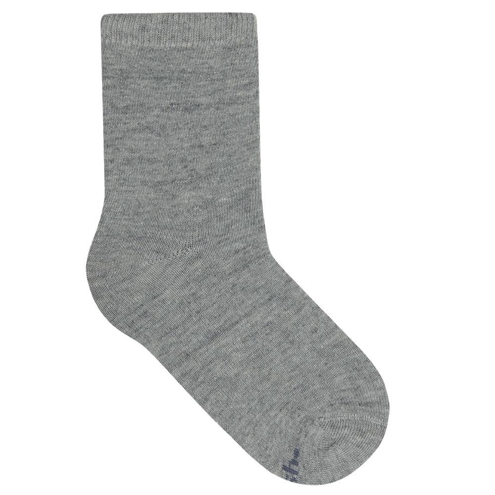 Meia Soquete Mash Infantil Lisa Algodão Punho em Oferta na Shopee