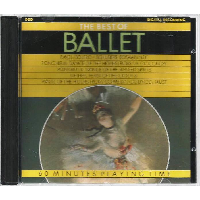 1256 Mcd- Cd Original 1989- The Best Of Ballet- Ravel- Ponchelli- Von Gluck- Waltz Of The Hours From Coppelia- Clássica