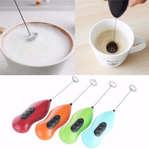 Mini Mixer Batedor De Bebidas Portátil Cafés Drink - A Pilha