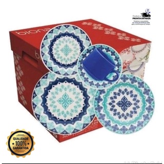 Aparelho de Jantar 20 Peças Conjunto Jantar Jogo Jantar