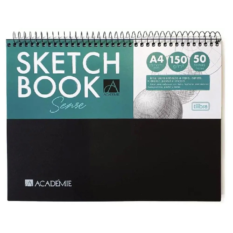 Sketchbook Espiral A4: Onde Comprar | BuscaProdutos