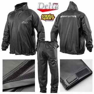 Capa De Chuva Delta Flex Pvc Conjunto Impermeável Motoqueiro Motociclista Motoboy Premium P / M / G / GG / EG