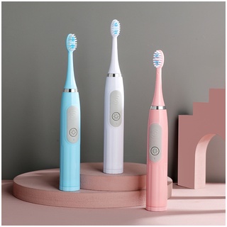 Escova De Dentes Oral Elétrica，Com 2 Cabeças De Escova Ultrassônica Automática Completa / Cuidado Oral