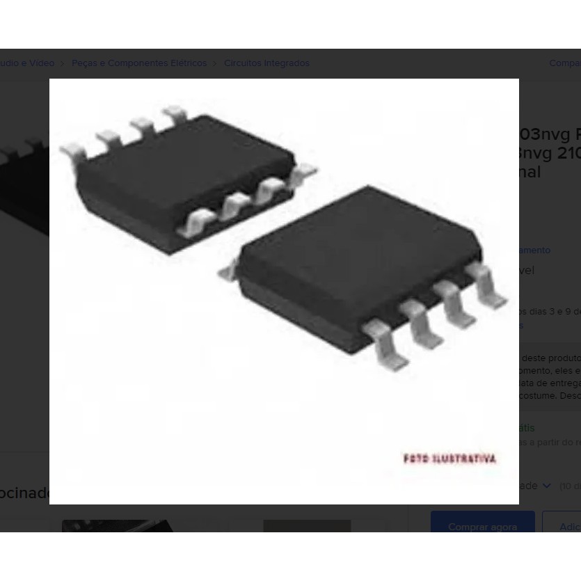 Mosfet P2103nvg P2103 Nvg P 2103nvg 2103 Smd Sop8 Original | Shopee Brasil