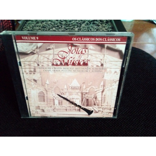 Cd Jóias Da  Música - Strauss Schubert Chopin Berlioz