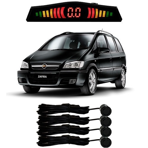 Sensor De Estacionamento Ré Zafira Todos Os Modelos Preto