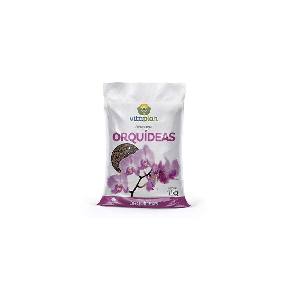 kit Substrato Para Orquídeas Vitaplan 1 Kgcom 2 unidades