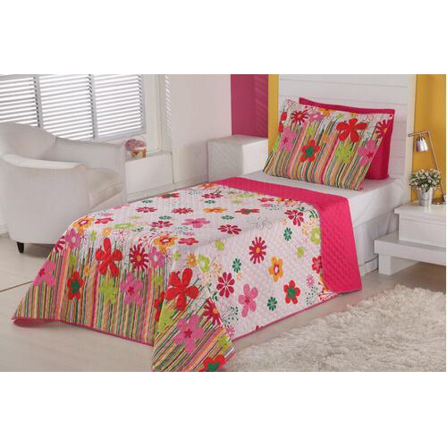 Jogo de cama infantil garden  3 peças varias estampas artigos de cama e decoração cama solteiro