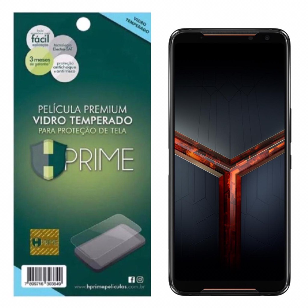 Película Hprime Vidro Temperado Asus Rog Phone 2 Zs660kl