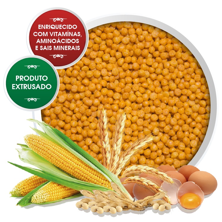 Detalhes do Nativos 5kg Ração Para Granívoros, Sabiá E Outros  Biotron