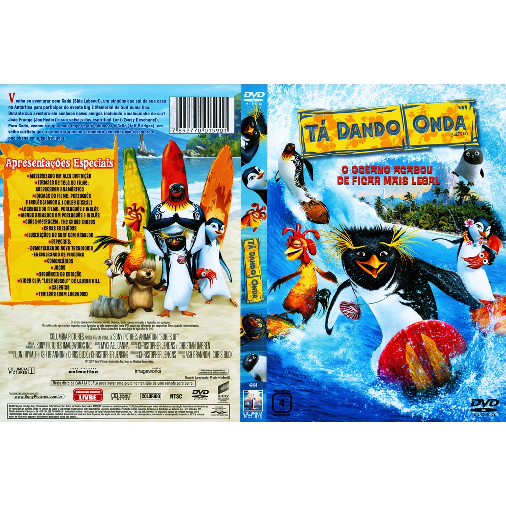 DVD Original Tá Dando Onda