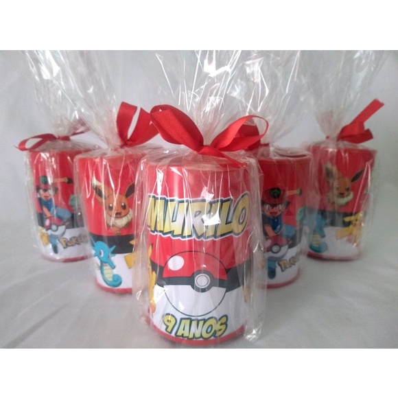 Cofrinho Pokémon 10 unidades