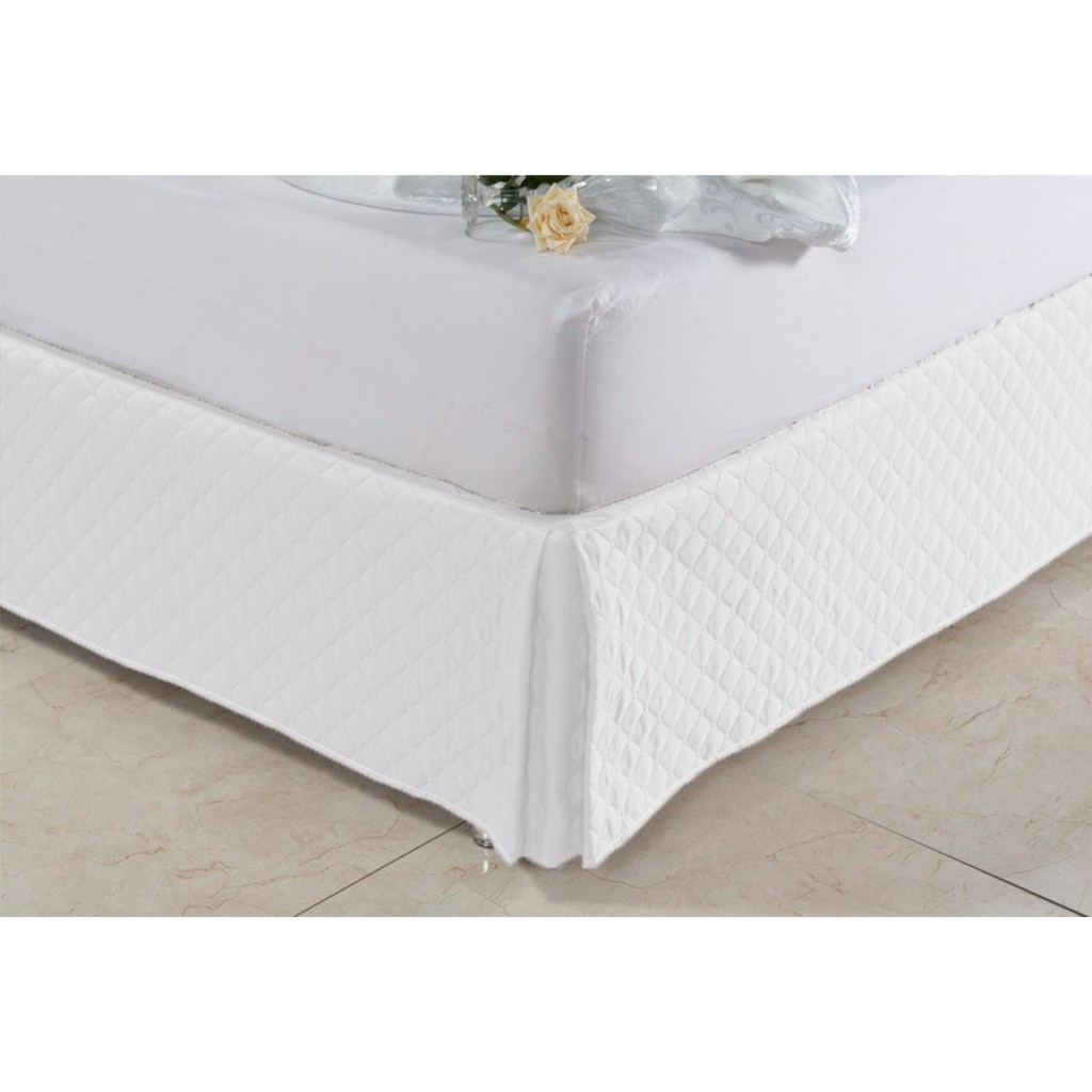 Saia 45cm Box Casal Padrão Ultrassônico Com 45cm Altura Box