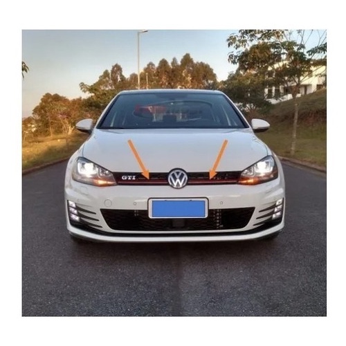 Friso Aplique filete Vermelho Grade Sport Golf Tsi Gti Autocolante