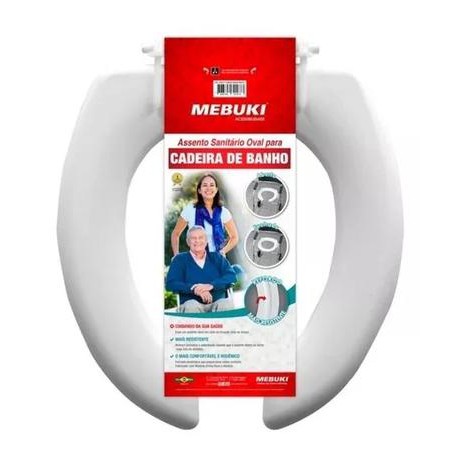 Assento Sanitário Aberto Para Cadeira De Banho