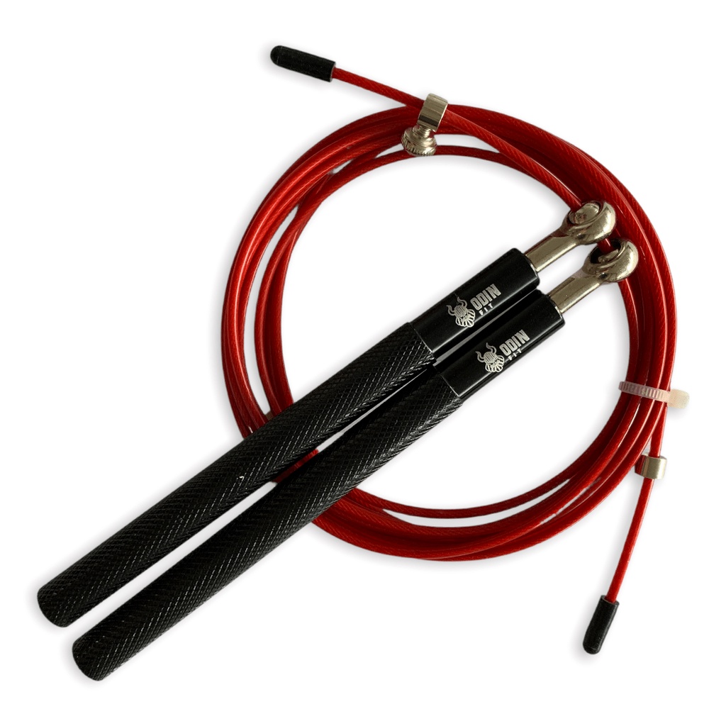 Corda de Pular Speed Rope Alumínio 2 Rolamentos Odin Fit em Oferta na Shopee
