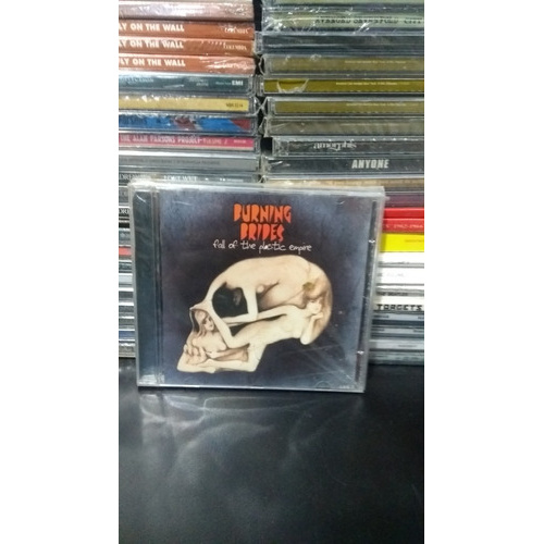 Cd Burning Brides Fall Of Theplastic Empire Novo De Fabrica