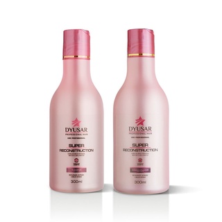 Kit Shampoo + Condicionador Super Reconstrução 300mL Dyusar