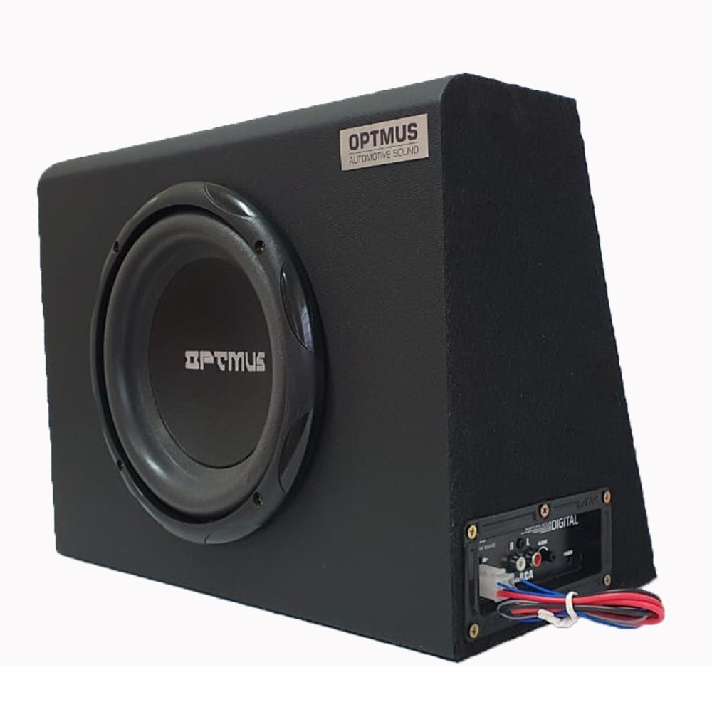 Caixa de som amplificada automotiva de 8 polegadas | Shopee Brasil
