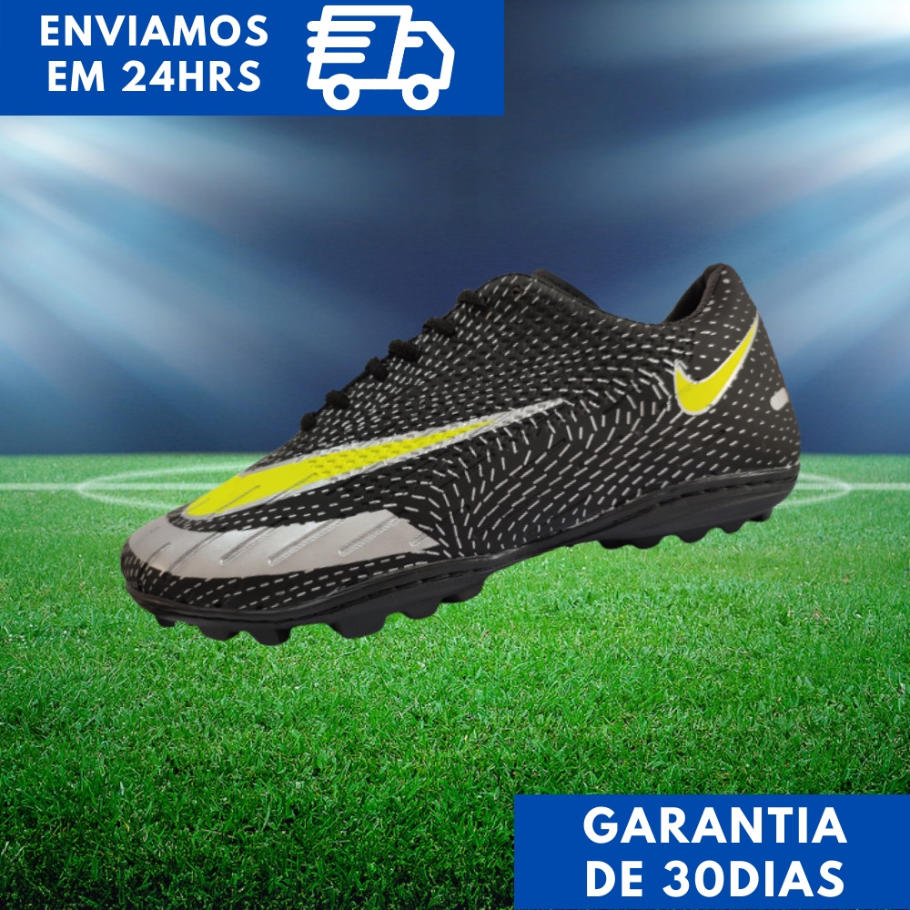 Chuteira Society Costurada Alta Qualidade Futebol | Shopee Brasil