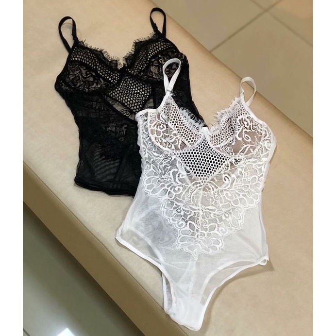 Body  Sexy De Renda Delicado vários modelos de borys em Oferta na Shopee