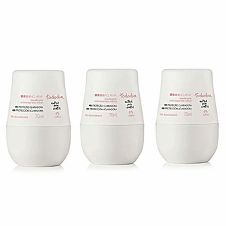 Desodorante Roll-on Aclarar Clareador Natura 70ml Kit Com 03 Unidades