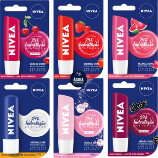 Protetor Labial hidratante Nivea 4,8g - ENVIO IMEDIATO