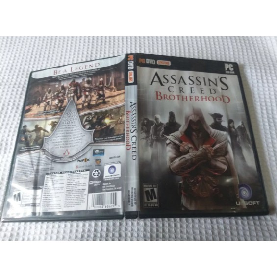 Assassins Creed Brotherhood Pc Cd rom - Jogo Para Pc