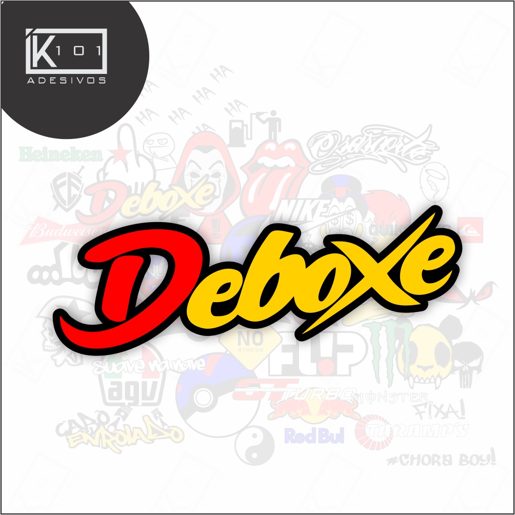 Adesivo para carro _ DEBOXE _ AUTOMOTIVO REFLETIVO EM RECORTE