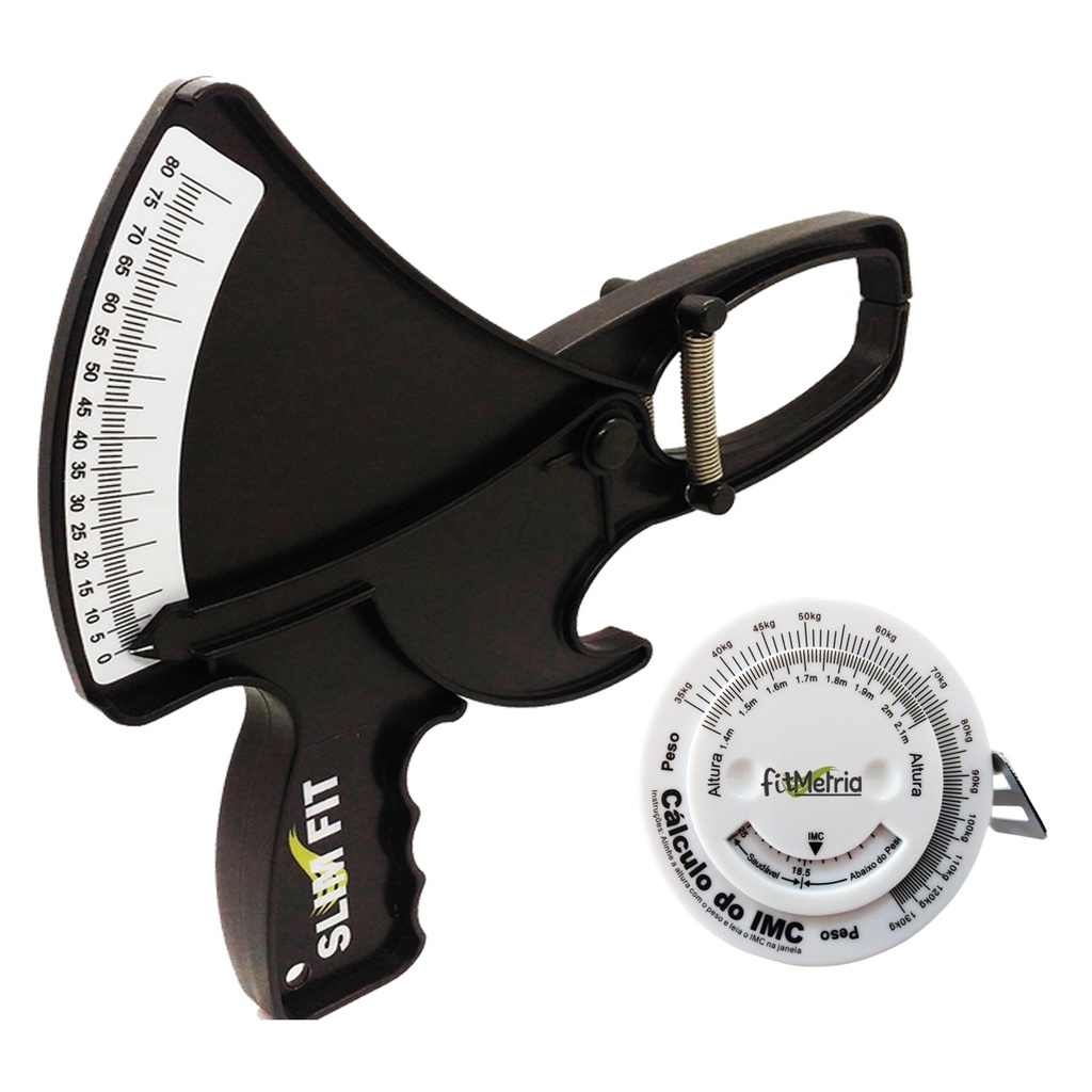 Adipômetro Plicômetro Medidor Gordura Avaliação Física