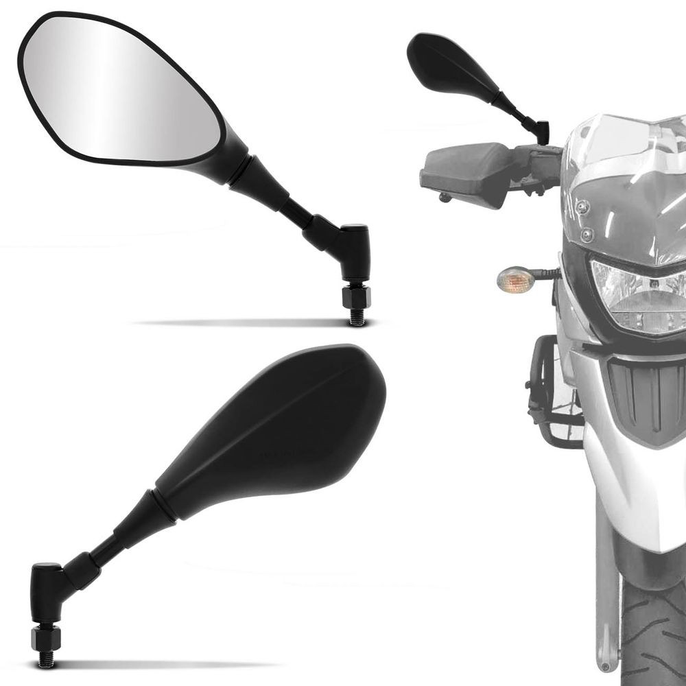 Par Retrovisor Bmw Gs 650 F800 R1200 Giro 360 Rotativo 360 Yamaha/Honda G76