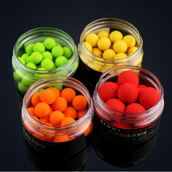 30pcs/box Shapes Boilies Carp Bait Floating Fishing Lure Artificial Baits Carp Fishing Fish Beads Pops Up Smell Ball em Oferta na Shopee