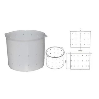 Forma Para Queijo Minas 1kg Em Polietileno 15x12CM em Oferta na Shopee