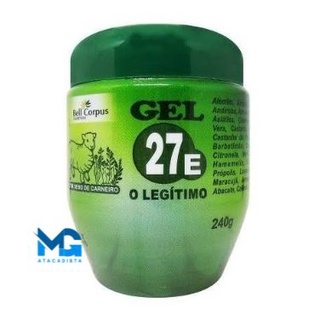 Kit 12 Gel para massagem 27 Ervas Bell Corpus 240g