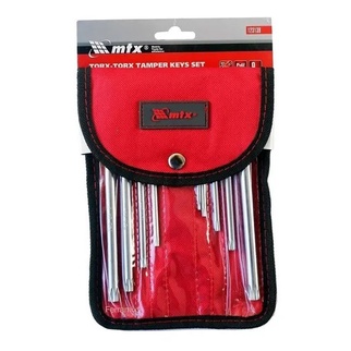JOGO DE CHAVE TORX T10 A T50 BOLSA DE LONA 123139 MTX em Oferta na Shopee