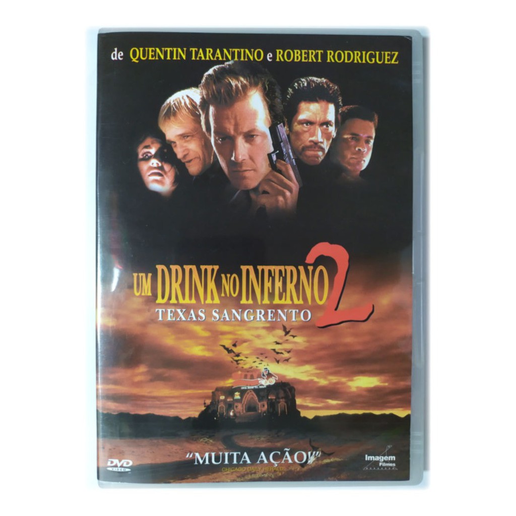 Dvd Um Drink No Inferno Texas Sangrento Quentin Tarantino Shopee Brasil
