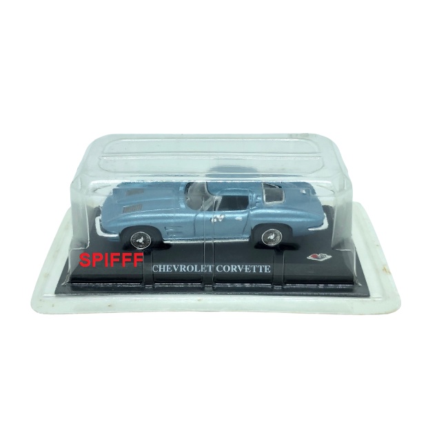 Miniatura Chevrolet Corvette Sting Ray 1963 Split Window Corvete Stingray 1:43 Lacrado no Blister