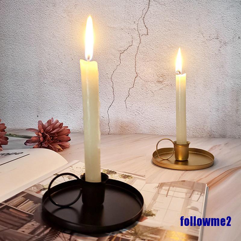 (Si @ @ Game2) Suporte De Velas Vintage Estilo Retrô Para Mesa / Casamento / Festa em Oferta na Shopee