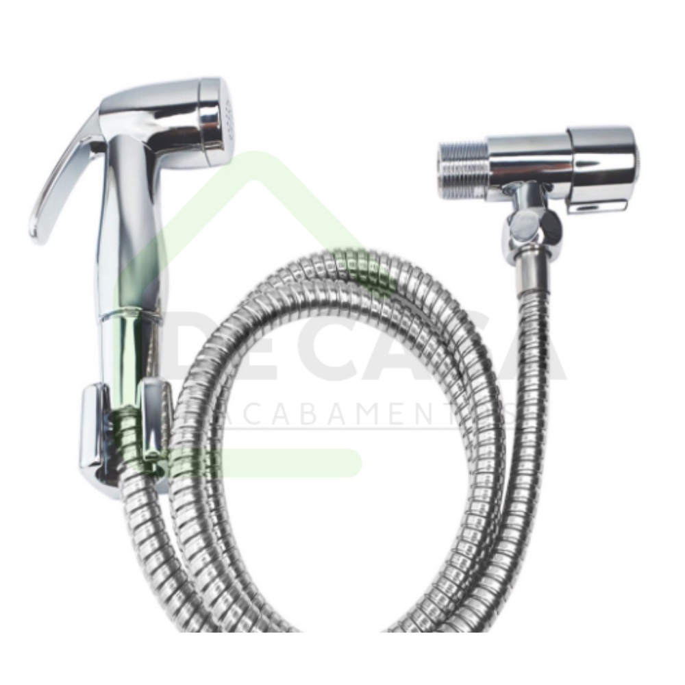 Ducha Higiênica Abs Cromada Soft Acionamento 1/4v chuveirinho PROMOÇÃO em Oferta na Shopee