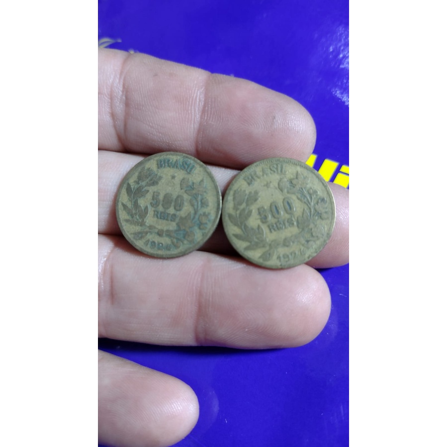 2 Moeda 500 reis 1924
