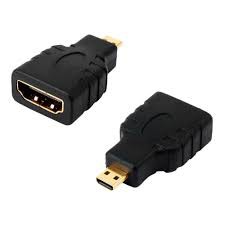 Adaptador Micro Hdmi Para Hdmi - Cameras Filmadoras Tablets